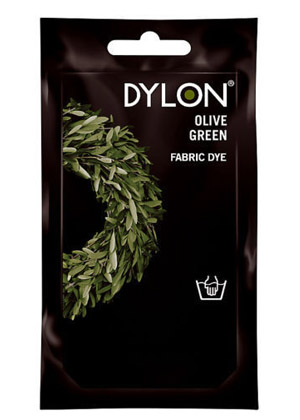 Dylon Cold water clothing dye - OLIVE GREEN (DYLON) Sz: 34